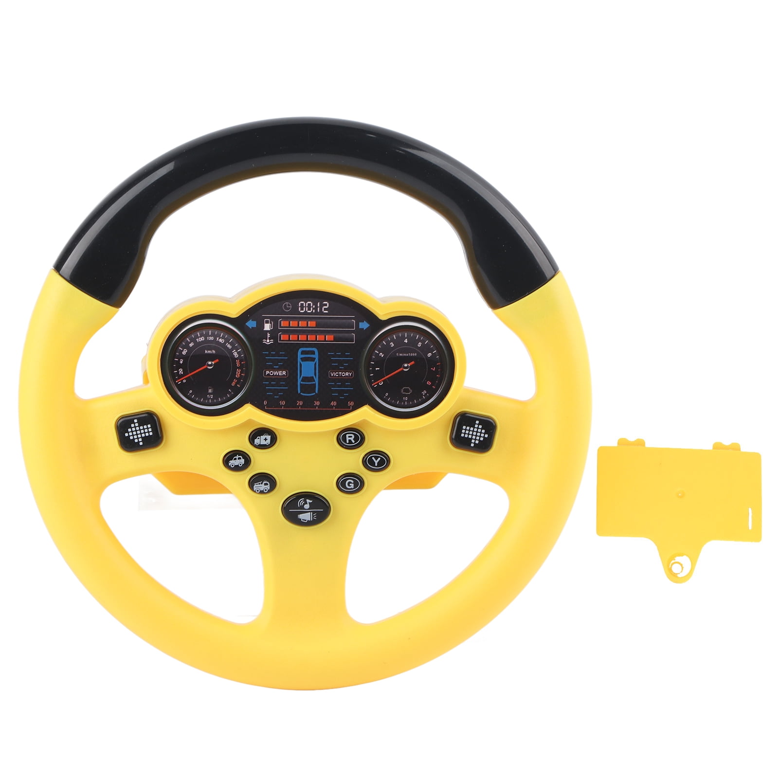 Electric Kids Simulation Steering Wheel Toy Driving Car Steering Wheel