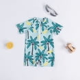 thumbnail image 2 of Gerichy Boys Swim Set, 2T 3T 4T 5T Swimsuit Boys Boys Swimsuit Comfortable Breathable Fashion Beach Coconut Tree Print Boys Swimsuit, 2 of 5