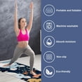 thumbnail image 2 of Animal Yoga Towel with Storage Bag, 72.8"x26.8", Suitable for Yoga, Pilates, Fitness, Gym Towels, 2 of 6
