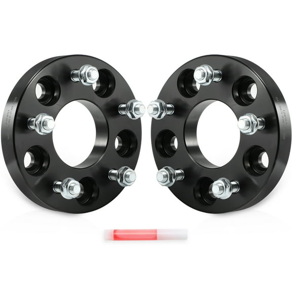 cciyu 5x4.75 to 5x4.75 Wheel spacers 1 inch 5x120.65 to 5x120.65 70.5 mm CB with 7/16" Accessories fit for Buick for Apollo for GS for GS 350 for GS 400 for GS 455 for Lesabre for Skylark 2 pcs