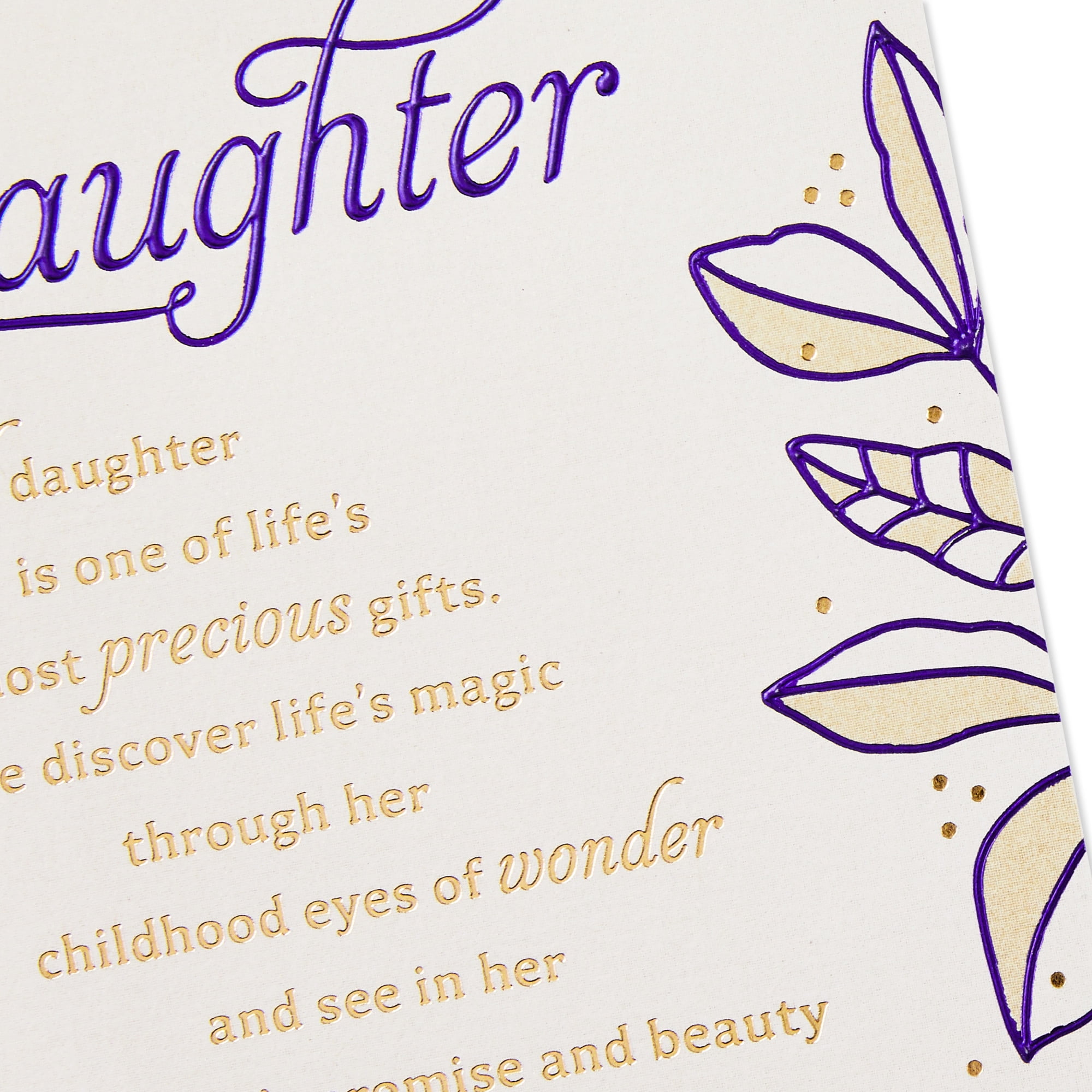 Hallmark Birthday Card for Daughter (All the Ways You've Grown)