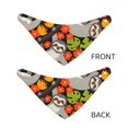 thumbnail image 6 of Goofa Sloth on the Branch Pattern Pet Scarf Bandana - Adjustable and Comfortable,Dog Scarf Bib Kerchief Breedfor Dogs and Cats-, 6 of 8