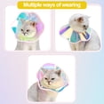 thumbnail image 4 of CBFFDC Collier Cône de Récupération pour Animaux Collier Cône Souple Ajustable Collier pour Animaux Léchage Grattage Collier de Récupération Fournitures pour Animaux, 4 of 7
