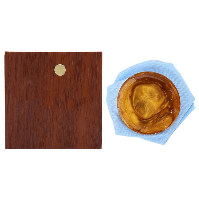 Sailing Caja de madera hecha a mano con resina para violín, viola, violonchelo y erhu, calidad premium (amarillo)