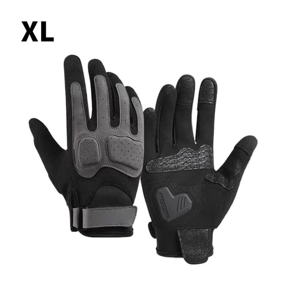 Youth Motorcycle Gloves, Kids Dirt Bike Gloves with TPR Knuckle Protection, Breathable Touchscreen Compatible for ATV Cycling