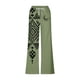 thumbnail image 4 of Pantalones largos para hombre, cintura elástica, transpirables, cómodos, suaves, informales, de playa, de poliéster., 4 of 5