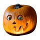 thumbnail image 2 of Calabaza Aterradora de Halloween con Ojos MóViles, Decoraciones de Calabaza, DecoracióN de Calabazas Artificiales de Halloween A, 2 of 7