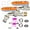 Orange 1pc, variant on EQthropy Lockable Outdoor Garden Hose Bibb, Solid Brass Password Faucet with 3/4" Adapter, 1/2" NPT Inlet, Orange Handle, Available in 1 Pack for Yard Irrigation Car Washing