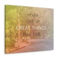 thumbnail image 4 of Inspirational Wall Art  Never Give Up Motivational Print Ready to Hang Artwork Unframed, 4 of 18