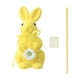 thumbnail image 2 of Nuevo producto de Pascua: adorno de conejo flocado simulado, 2 of 6