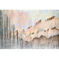 thumbnail image 2 of "Dawn in the Mountains" Painting Print on Wrapped Canvas, 2 of 7
