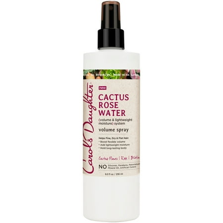 Carol's Daughter Cactus Rose Water Volume Spray, For Fine, Flat Hair, 8 fl (Best Products To Add Volume To Fine Hair)