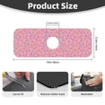 thumbnail image 2 of Sikiie Donut Splash Guard for Sink Faucet-1 PC Super Absorbent Fast Drying Mat Sink Gadgets-Splash Guard for Kitchen, Sink Mat, 2 of 7