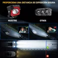 thumbnail image 4 of Faros De Lupa Led Auxiliar Luz Tres Color Auto Moto 180w Par, 4 of 8