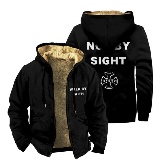 Daniel Caesar Walk By Faith Zipper Jacket Long Sleeve Winter Parka Women Men Casual Fashion Coat