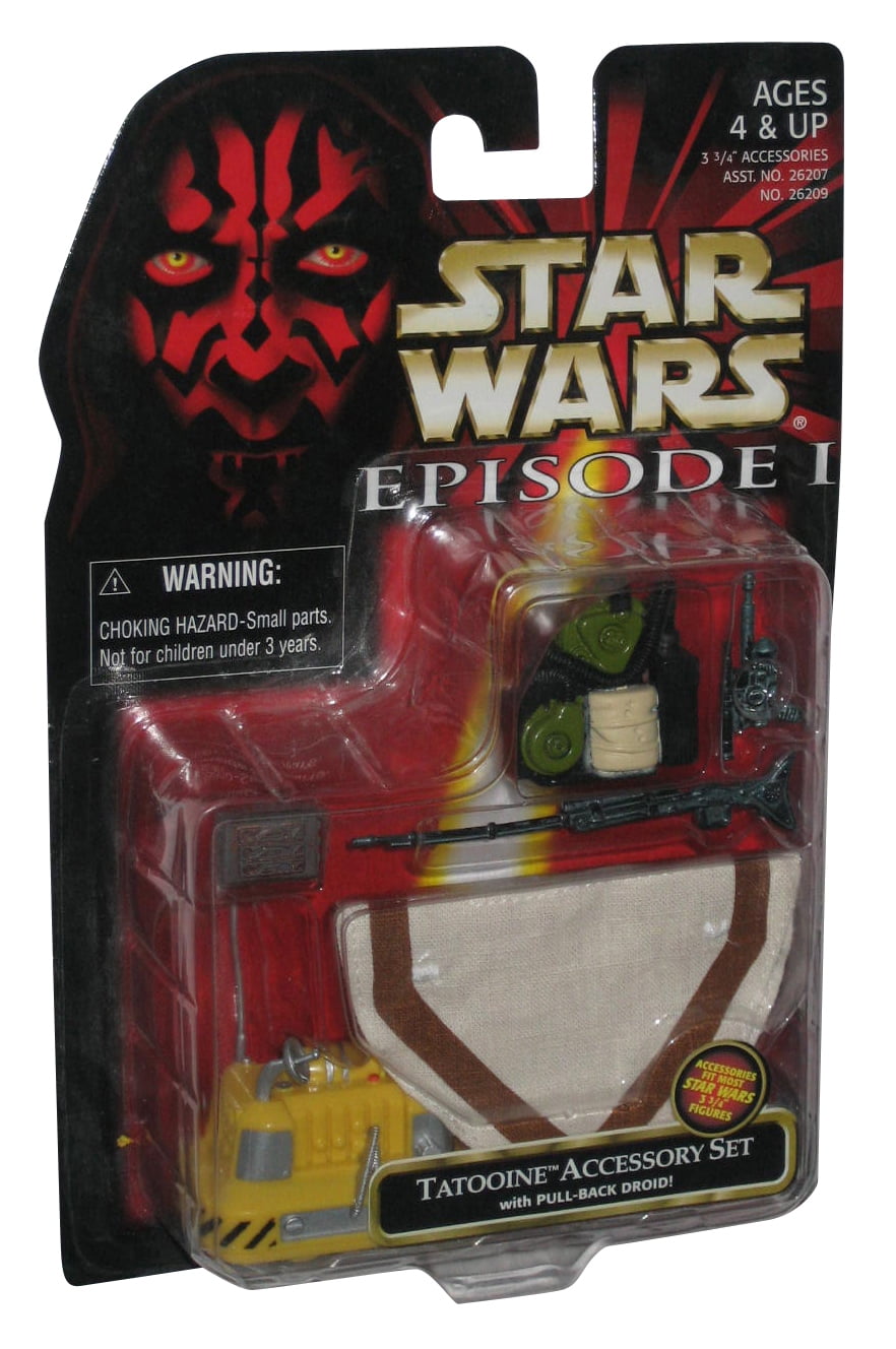 Star Wars The Phantom Menace Tatooine Figure Accessory Toy Set - Walmart.com - Walmart.com