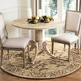 thumbnail image 2 of SAFAVIEH Classic Roxanne Floral Bordered Wool Area Rug, Brown, 2' x 3', 2 of 10