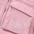thumbnail image 4 of 5-16Y Girls Winter Warm Jacket Long Puffer Jackets Coat Kids Teens Water Resistant Parka Thicken Warm Coats Outerwear with Hood, 4 of 7