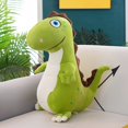 thumbnail image 1 of 2023 Cartoon / Cute / Soft / Dinosaur Plush Toy / Standing T-Rex Doll / Children's Birthday Giftgreen35cm Deng Xun unisex, 1 of 2