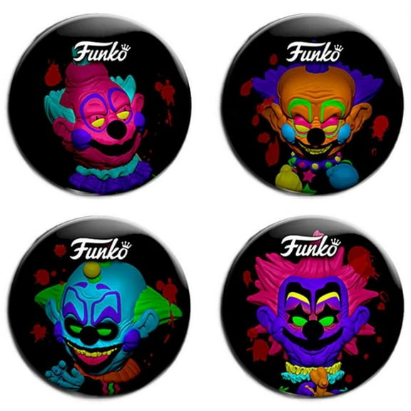 Funko 35th Anniversary Killer Klowns From Outer Space Button 4-Pack