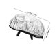 thumbnail image 2 of unbranded Funda Para Asiento De Motocicleta Color Plateado Con Elasticidad Y Durabilidad Garantizadas, 2 of 7