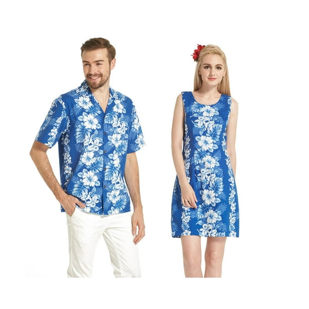 Hawaii Hangover - Made in Hawaii Couple Matching Luau Aloha Shirt Tank ...