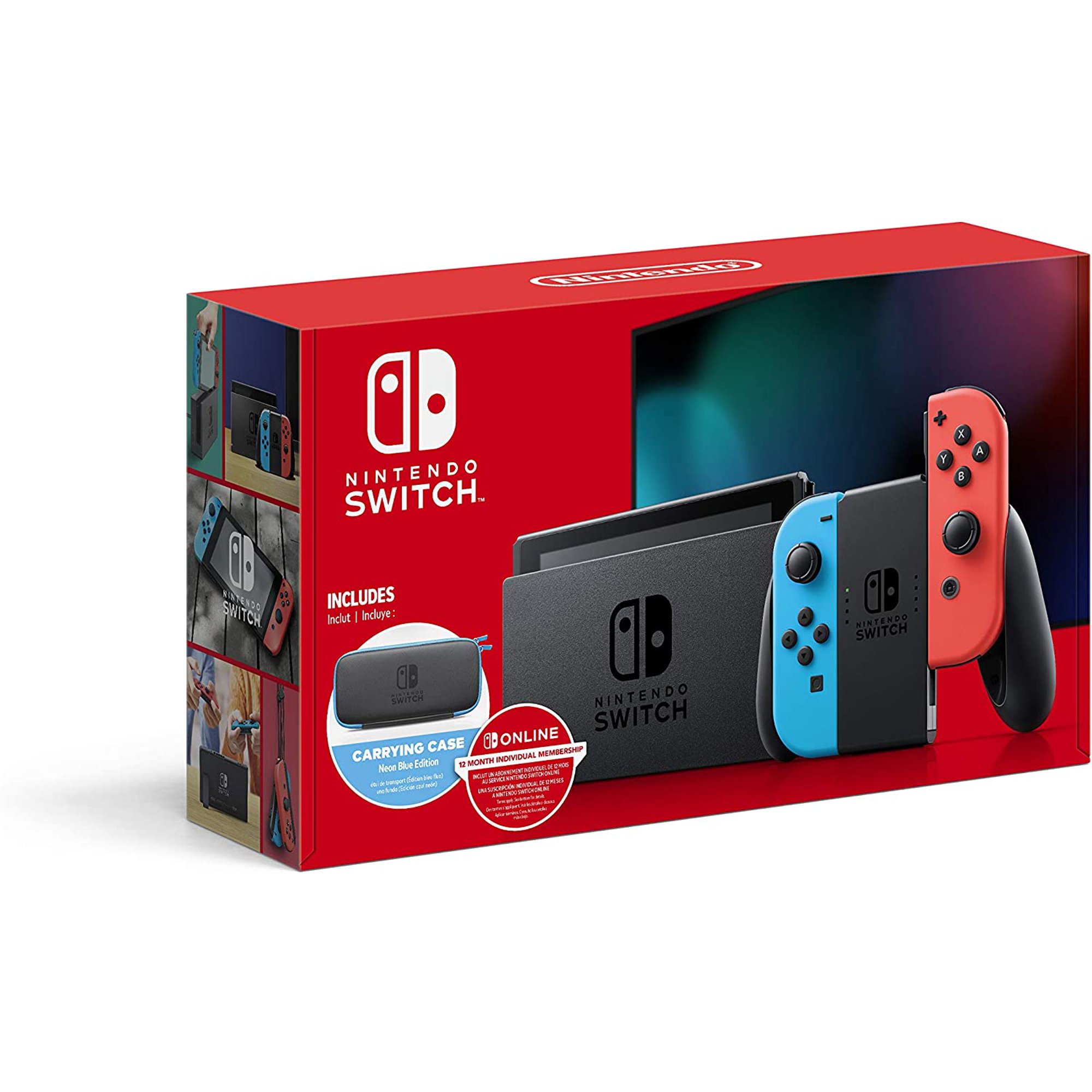mikroskopisk Alvorlig træ Restored Nintendo Switch - Mario Red & Blue Edition - Switch [Refurbished]  - Walmart.com