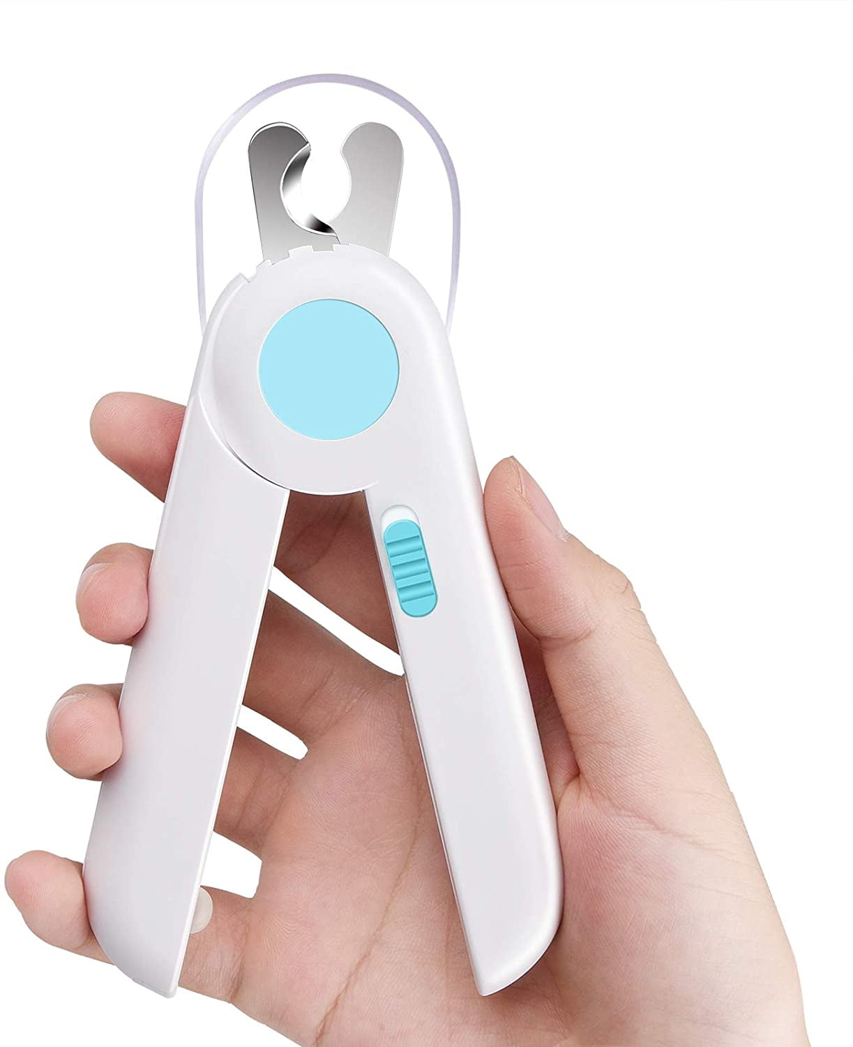 ZECATL LED Pet Nail Clippers Dog Nail Cutter With Nail File Pet Nail