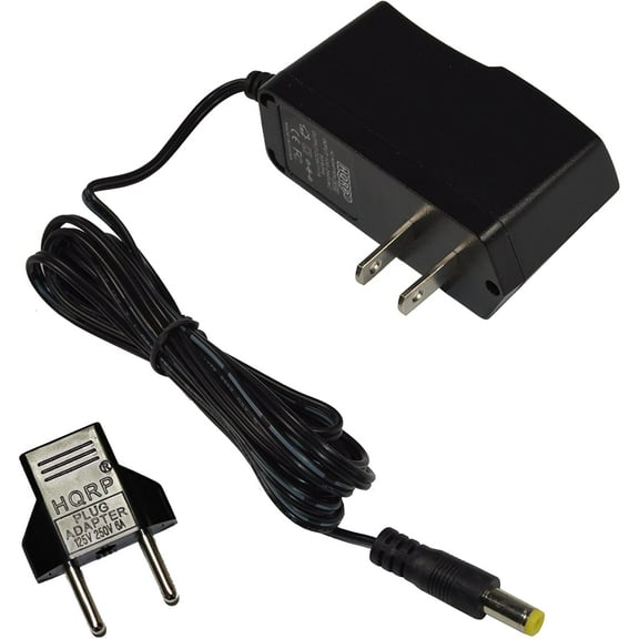 HQRP 9V AC Adapter for Digital Innovations SkipDr, GameDr, DvdDr Deluxe Premier, PhotoDr, DataDr Disc Repair System Power Supply Cord Adaptor UC1000-9   Euro Plug Adapter