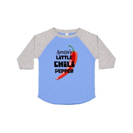 

Inktastic Auntie s Little Chili Pepper Gift Toddler Boy or Toddler Girl T-Shirt
