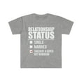 thumbnail image 1 of Relationship status taken by super hot Namibian Unisex T-shirt, S-3XL, 1 of 2