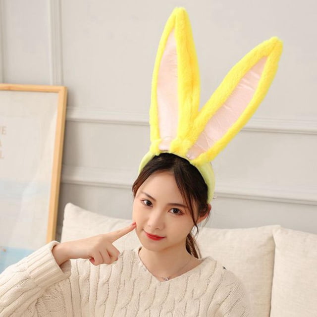 Diadema con de peluche, regalos y suaves Accesorios para fotografía Animal Diadema de talla inconfundible para la cabeza, para , AMARILLO