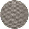 thumbnail image 2 of SAFAVIEH Montauk Nazca Geometric Cotton Area Rug, Ivory/Black, 4' x 4' Round, 2 of 6