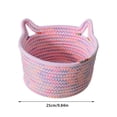 thumbnail image 3 of Clearance Food Storage under $15 Basket Size Blanket Basket Woven Fabric Storage Baskets Laundry Basket Kids Toys Baby Nursery Organizer Or Hamper, 3 of 3