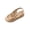 Gold, variant on Women's Casual Wedge Sandals Glossy Metallic Faux Leather Upper Open Toe Woven Espadrille Sole Slide Style Silver,8.5