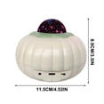 thumbnail image 3 of Water Ripple Pumpkin Projection Lamp Lovely Bedroom Decoration Ornaments Sound Control Lamp Star Night Light, 3 of 5