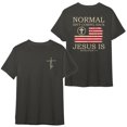 thumbnail image 6 of FLAGWIX Christian Gifts For Men - Normal Isn't Coming Back, 4th Of July American Gifts - Mens Shirts, 6 of 6