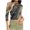 Khaki, variant on Ruimatai Women's Casual Printed 3/4 Sleeve Blouse Round Neck Loose Fit Tops Soft Stretchy Comfortable Everyday Wear