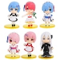 thumbnail image 1 of Figura de anime Starting Life in Another Worlds Ram Rem 10 cm, 1 of 1