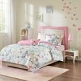 thumbnail image 2 of Gracie Mills Ysolde Butterfly Dreams 4-Piece Comforter Set for Kids - GRACE-13289, 2 of 4