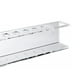 thumbnail image 3 of Soporte para marcador y borrador de pizarra blanca de acrílico transparente de 6 ranuras para montaje en pared Claro, 3 of 4