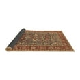 thumbnail image 2 of Ahgly Company Indoor Round Oriental Brown Industrial Area Rugs, 8' Round, 2 of 4