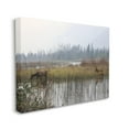 thumbnail image 3 of Animals Grazing Creek Landscape Landscape Photograph Gallery Wrapped Canvas Print Wall Art, 3 of 7