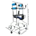 thumbnail image 3 of Adult Walker for Seniors Hemiplegia Rehabilitation Standing Frame,Anti Recline, 3 of 15