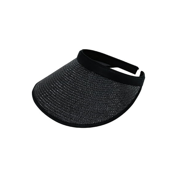 Top Headwear Toyo Braid Clip-On Visor - Black