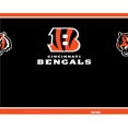 thumbnail image 2 of NFL Cincinnati Bengals Touchdown 24 oz Stainless Steel Water Bottle with lid, 2 of 8