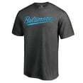thumbnail image 2 of Men's Heathered Charcoal Baltimore Orioles Blue Wordmark T-Shirt, 2 of 3