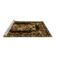 thumbnail image 2 of Ahgly Company Machine Washable Indoor Rectangle Medallion Brown French Area Rugs, 3' x 5', 2 of 4