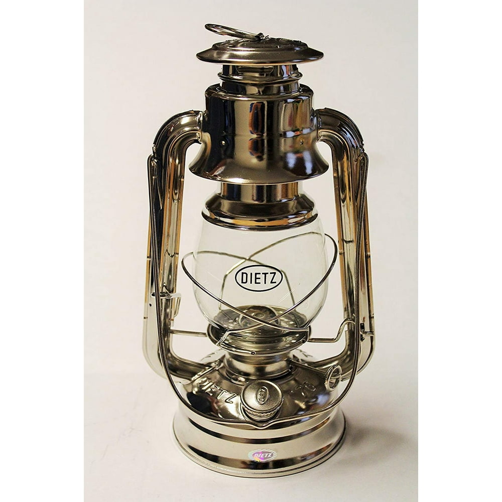 Dietz Original #76 Oil Lamp Burning Lantern - Nickel Plated - Walmart