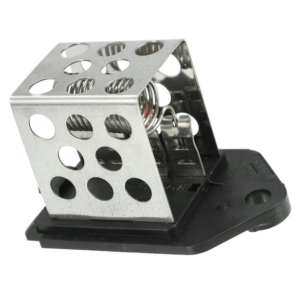 Fan Blower Motor Resistor Heater Replacement Fit for Peugeot 206 307 Black Silver Tone